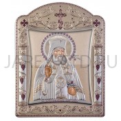 Икона "Святой Лука", фигурная рамка, стекло, напыление золото; 11,3*15,2.Арт.00121TBR2FWNS+GcI2B