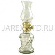 Лампа масляная "Афонская", стекло, прозрачная; h20.Арт.ЛК-001/пр