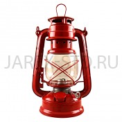 Лампа керосиновая, металл, красная; h24,5.Арт.ЛМ11D-7-16/кр