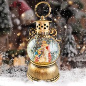 Рождественский вертеп "Святое семейство", с подсветкой, полистоун; h.Арт.РВ-23011C