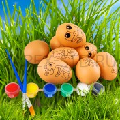 Детский набор для творчества "Пасхальное яйцо", краска, яйца.Арт.ПН-149-10