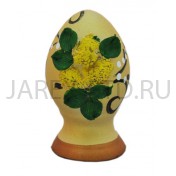 Яйцо пасхальное "Мимоза", керамика; h11.Арт.КРР-019/мим
