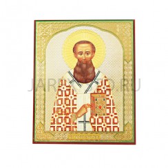 Икона "Григорий", мдф, полиграфия; 10*12.Арт.И-МДФ-001/196
