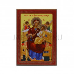 Икона "Всецарица", мдф, полиграфия; 6*8.Арт.И-МДФ-004/025