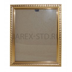 Багетная рамка под полиграфию 15*18, светлая; 17,5*20,5.Арт.БРМ-118-1056/б