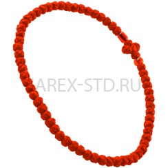 Браслет IC. XC .NIKA (Иисус Христос побеждает), Комбоскини, детский, красный.Арт.БГ-ПМКС-ДК