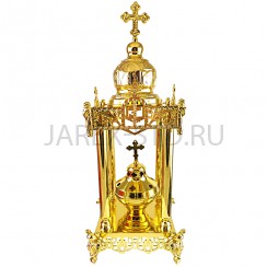 Дарохранительница, цинковый сплав; h49.Арт.ДХ-494