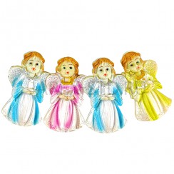 Фигурка "Ангел", магнит, полистоун; h5,5.Арт.АК-М1