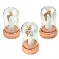 Фигурка "Ангел", подсветка, полистоун; h15.Арт.АК-BL8826-1