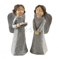 Фигурка "Ангел", полистоун; h9,5.Арт.АК-8919-2КР