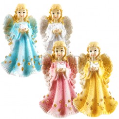 Фигурка "Ангел с голубем", полистоун; h19.Арт.А-21182