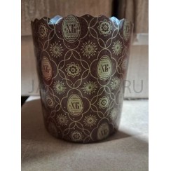 Форма бумажная для выпечки куличей маленькая "Классика" 70*85 мм, 80 шт..Арт.БФ-К-91421