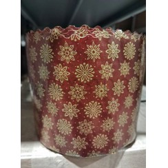 Форма для кулича "Узоры", бумажная; 10*12.Арт.БФ-К-10031