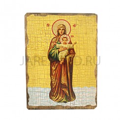 Икона "Благодатное небо", дерево под старину, печать-краска; 17*23.Арт.И-СТ-002/008