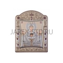 Икона "Неупиваемая Чаша", фигурная рамка, стекло, напыление золото; 11,3*15,2.Арт.00123TBR2FWNS+GcI1B