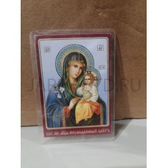 Икона "Неувядаемый цвет", ламинированная; 6*8.Арт.И-ЛЗТ/098