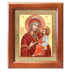 Икона  Скоропослушница, полиграфия,  в багетной рамке со стеклом; 12,5*14,5.Арт.И-БР-2/130