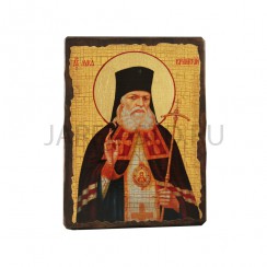 Икона "Святой Лука", дерево под старину, печать-краска; 17*23.Арт.И-СТ-002/163