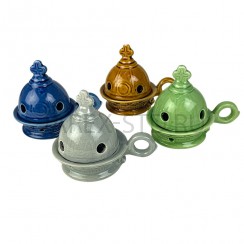 Кадильница керамическая, цвет в ассортименте; h8.Арт.КК-1905