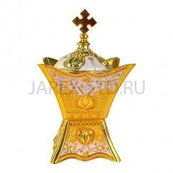 Кадильница, металл, цвет золото; h15.Арт.КМ-8022-1