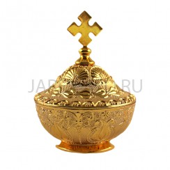 Ладаница, металлическая , цвет золото; h 9,5.Арт.КМ-8022-13