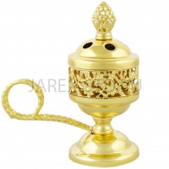 Кадильница, металл, цвет в ассортименте; h12.Арт.КМ-073