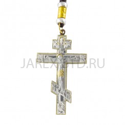 Автомобильная подвеска - Распятие, металл; 4,5*7.Арт.КПА-Г-7