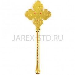 Крест с рукоятью; h15.Арт.КР-318/зол