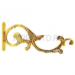 Кронштейн для подвесной лампады, латунь; h16.Арт.К-В21