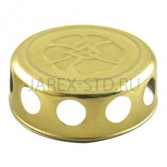 Металлическая крышка, круг; d5,9.Арт.KL-59