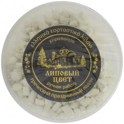 Ладан cоборный "Цветок Липы", белый, пластиковый бокс; 300 гр..Арт.ЛГП-03/Л