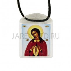 Ладанка на шнурке "Помощница в родах" пластиковая.Арт.Л-ПЛ-001/113