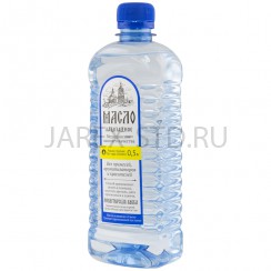 Масло вазелиновое высшего сорта , лампадное, бутылка штоф; 0,5 литра.Арт.МЛ-В-05ШТ