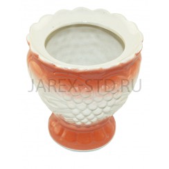 Настольная лампада "Благовест", керамика, красная; h7,5.Арт.К-052/КР