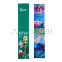 Пасхальная декоративная плёнка «Мрамор», 7 фрагментов, 8×50 см