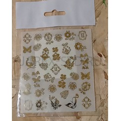 Пасхальная наклейка "Причудливые узоры".Арт.ПС-Н-02/12015