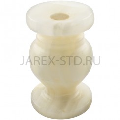 Подсвечник, оникс; h4,5.Арт.О-П-001