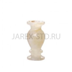 Подсвечник, оникс; h7.Арт.О-П-003