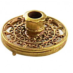 Подсвечник "Ландыш", мельхиор; h1,5.Арт.СПМ-008