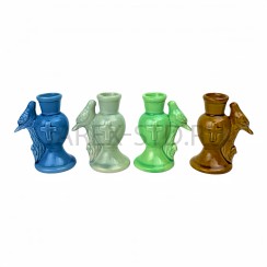 Подсвечник "Птичка", керамика, цвет в ассортименте; h7,5.Арт.КЦ-П/10