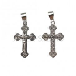 Православный нательный крест, металл; h2.8.Арт.КН-067