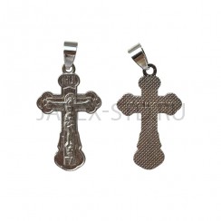 Православный нательный крест, металл; h3,1.Арт.КН-019