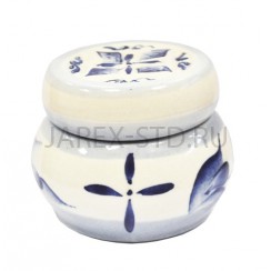 Просфорница, керамика, гжель; h7.Арт.КГ-007