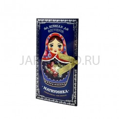Шоколад тёмный 60% какао"Русская Матрешка", 100 г..Арт.Ш-Б11200