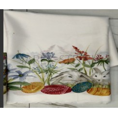 Скатерть пасхальная "Пасхальная композиция"; 150*180.Арт.С-ПК-6371-2