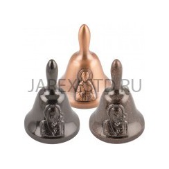 Колокольчик металлический с ликами Святых, микс; h6.Арт.КЛМ-Л/001