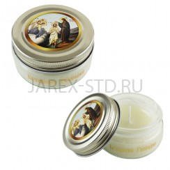 Свеча ароматическая праздничная "Крещение Господне ", стекло; h4.Арт.АРС-КГ