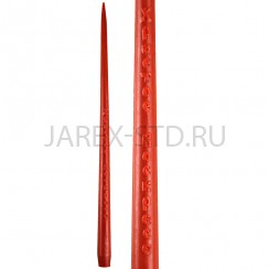 Свеча пасхальная, конусная  "Христос Воскресе"; h34,5.Арт.СП-ХВ-001