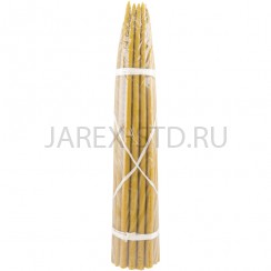 Свечи №40 маканые воскосодержащие (25 шт.в связке); h40.Арт.СВМ-4