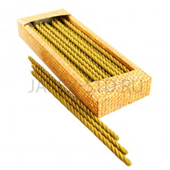 Свеча восковая витая №20; h32.Арт.СВУ-4-20